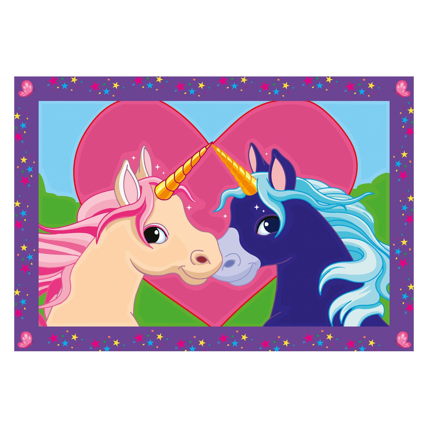 Ravensburger Pintura de Ciente por Número Unicornios mágicos