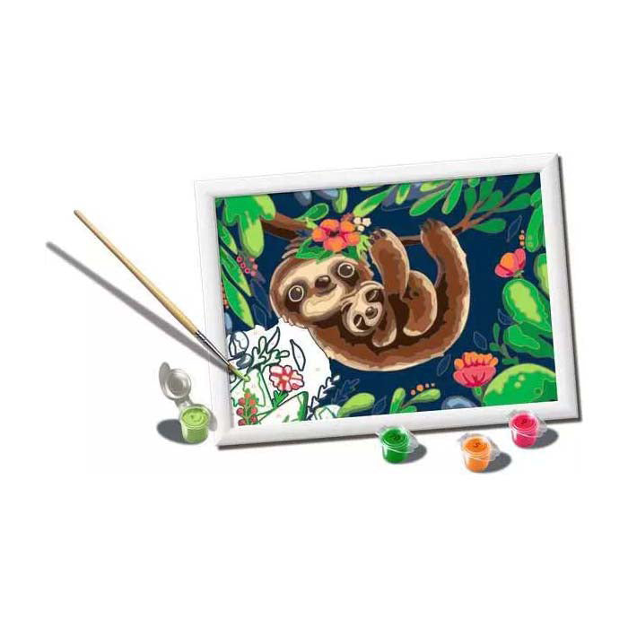 Ravensburger creart sweet sloths - schilderen op nummer voor kinderen