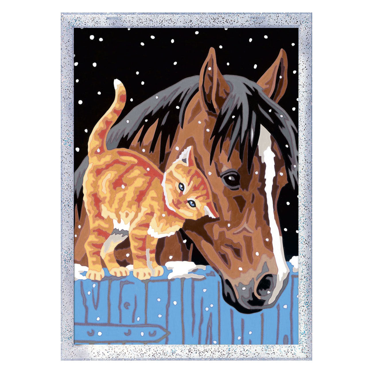 Ravensburger creart stable friends - schilderen op nummer voor kinderen
