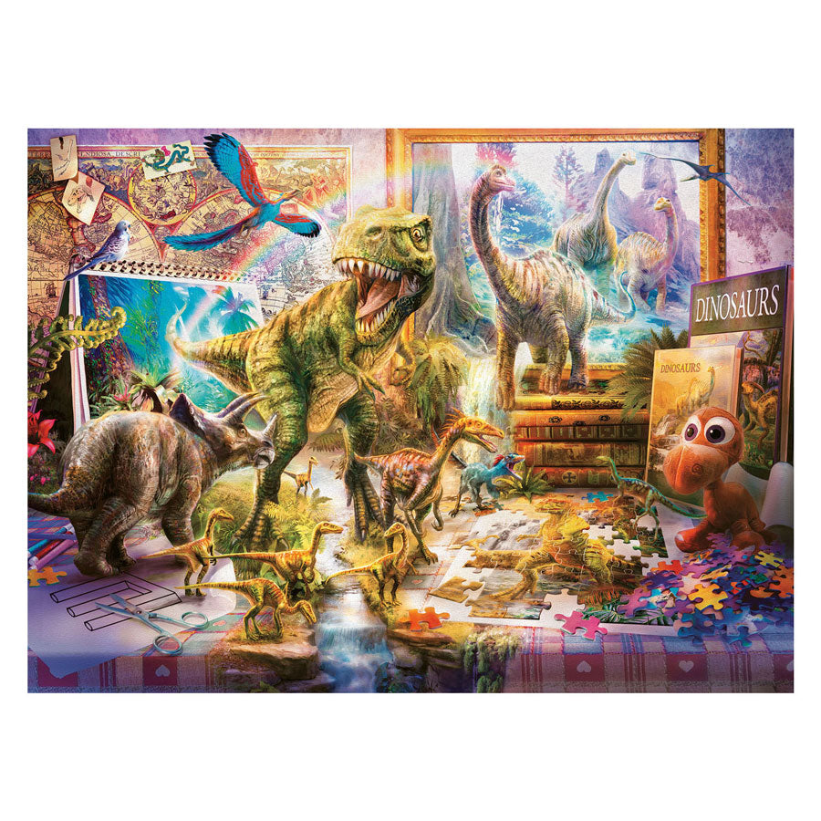 RAVENSBURGER JIGSAW Puzzle XXL e giocattoli, 100 °.