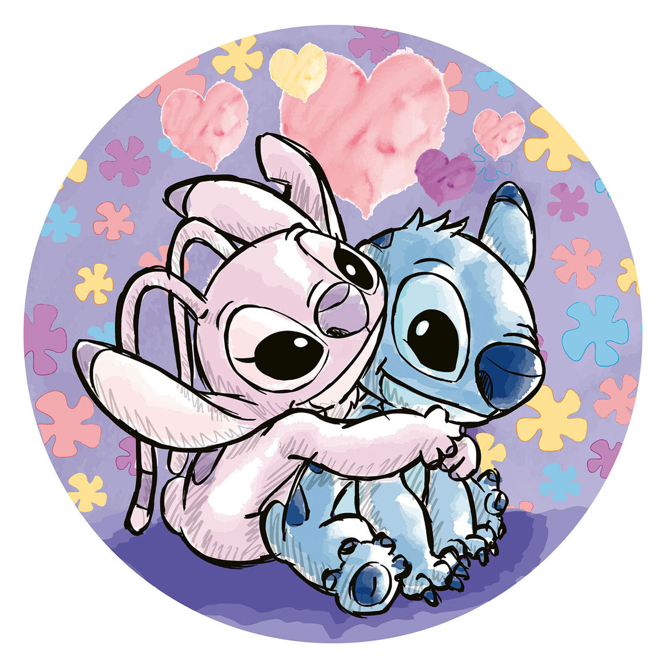 Ravensburger Jigsaw Puzzle alrededor de Stitch, 500st.