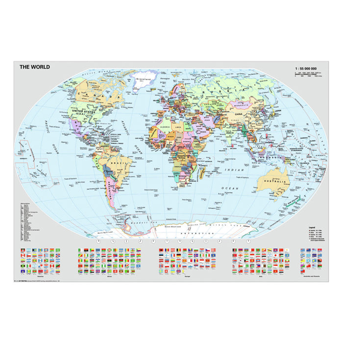 Ravvensburger Jigsaw Puzzle Political World Map, 1000st.