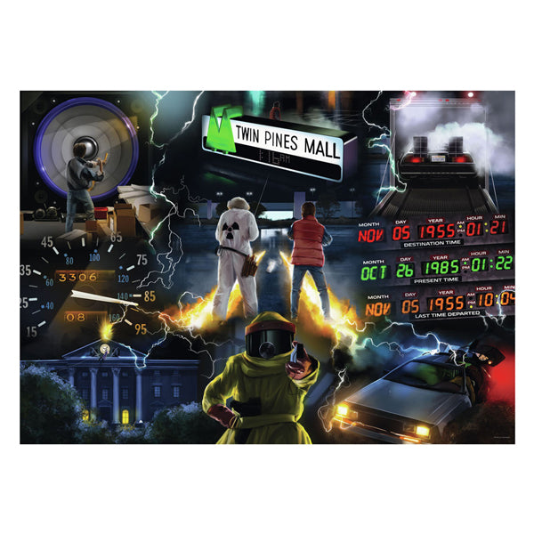 Ravensburger Jigsaw Puzzle de regreso al futuro, 1000.