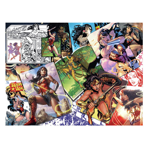 Ravensburger legpuzzel wonder woman 1500 stukjes puzzel volwassenen.