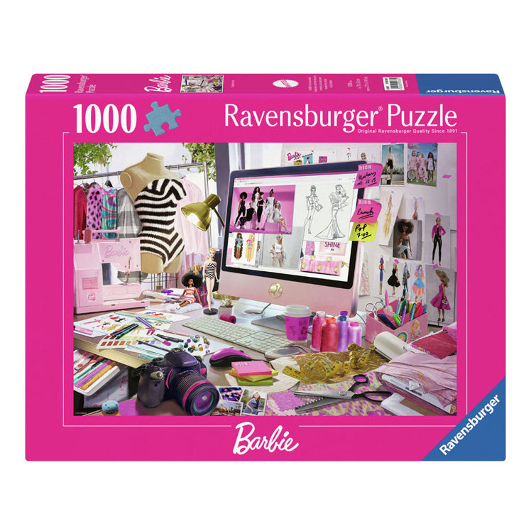 Ravensburger Jigsaw Puzzle Barbie, icona della moda, 1000st.
