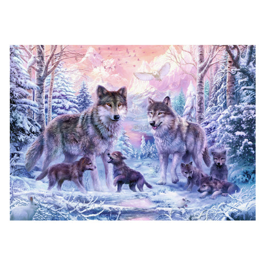 Ravensburger Jigsaw Puzzle Arctic Wolves, 1000.