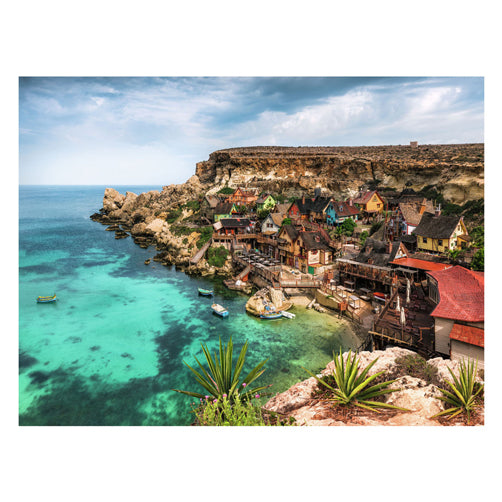 RAVENSBURGER puzzle puzzle Popeye Village Malta, 1500st.