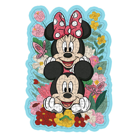 Ravensburger Wooden Jigsaw Puzzle Mickey Mouse Minnie Mouse, 300º.