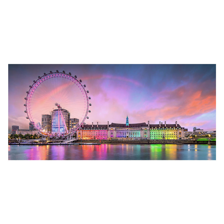RAVENSBURGER JIGSAW puzzle Kunterbunts London, 2000st.