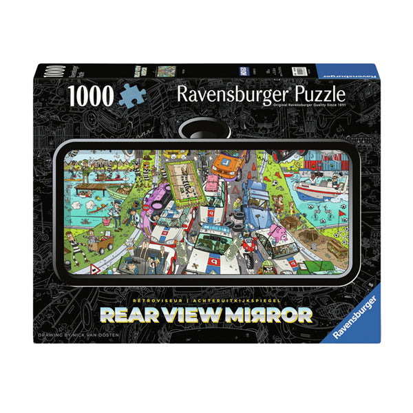 Ravensburger Jigsaw Puzzle Police Chase, 1000.