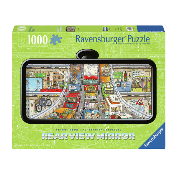 RAVENSBURGER JIGSAW PUTFER TRAFFIC CHAOS, 1000st.