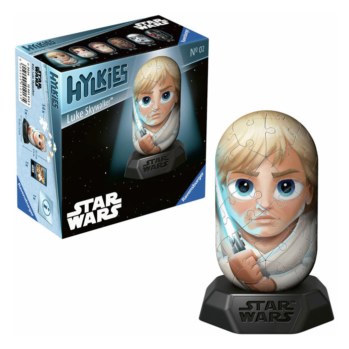 Ravensburger 3d Puzzle Hylkies Star Wars Luke Skywalker, 54º.