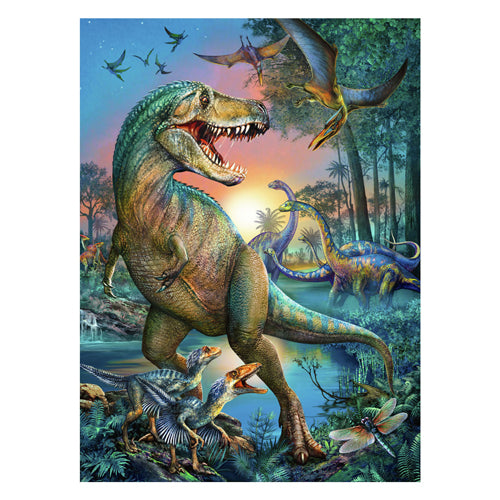 RAVENSBURGER puzzle puzzle gigante preistorico, 150 °.