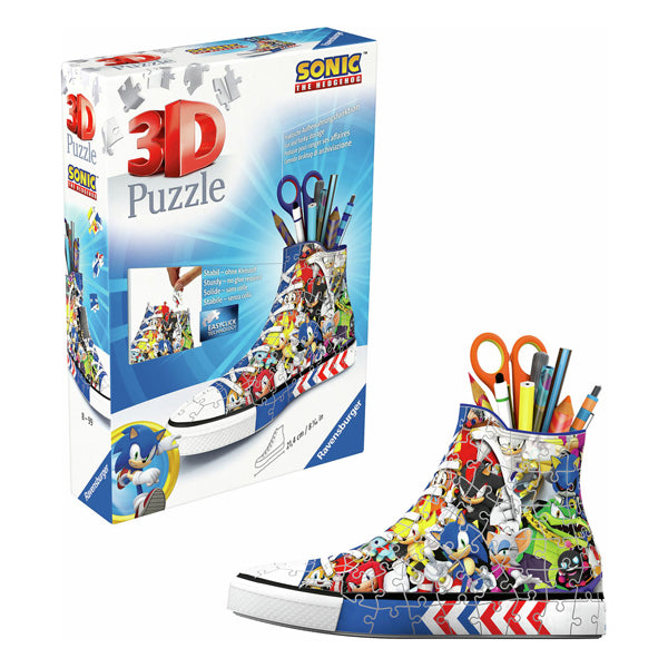 Ravensburger 3d Puzzle Penbak The Hedgehog, 108º.