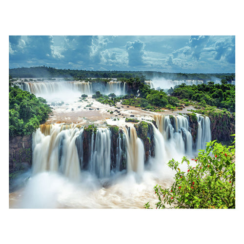RAVENSBURGER JIGSAW PUZZA CASSA DI IGUAZU, Brazilie, 2000st.