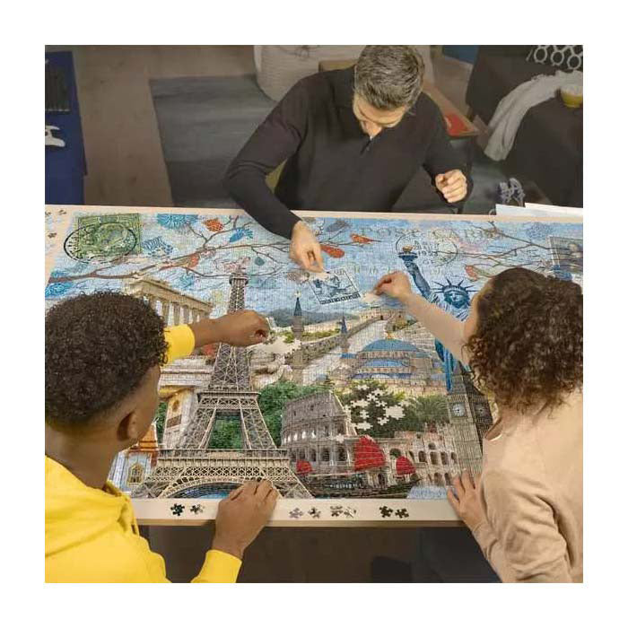 Ravensburger Play Puzzle City Collage, 5000st.