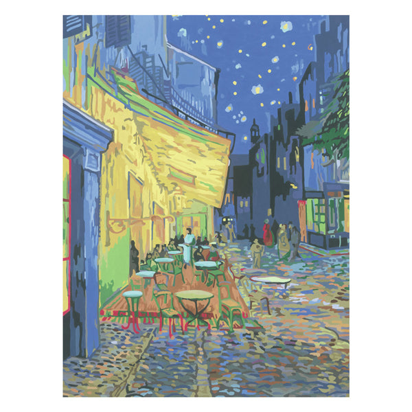 Ravensburger Creart Painting al numero Cafe Terrace Van Gogh