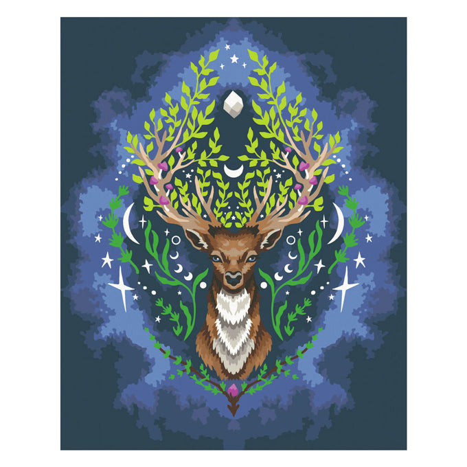 Ravensburger Creart Painting on Song Pixie Cold: Mystic Deer