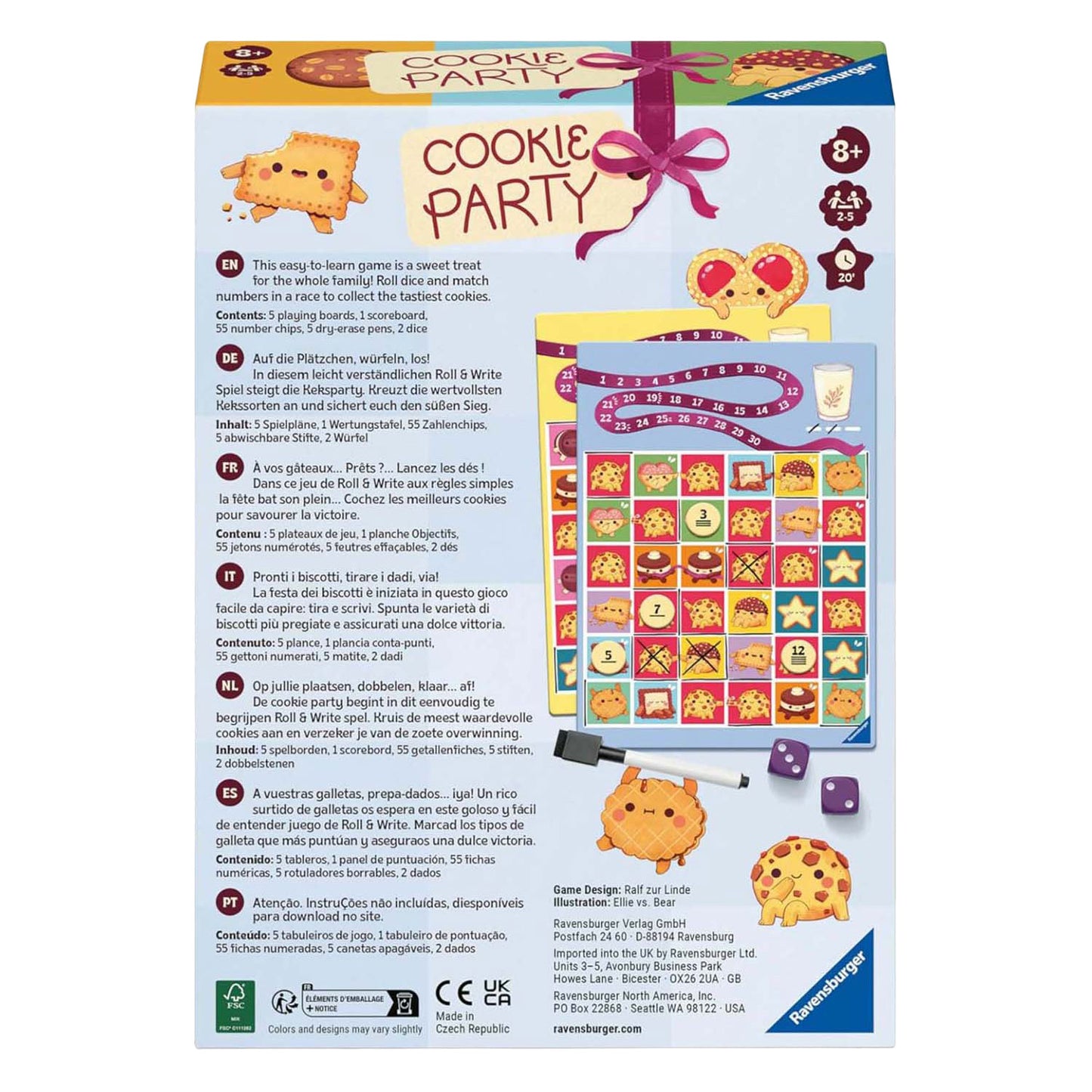 Juego de fiesta de galletas Ravensburger
