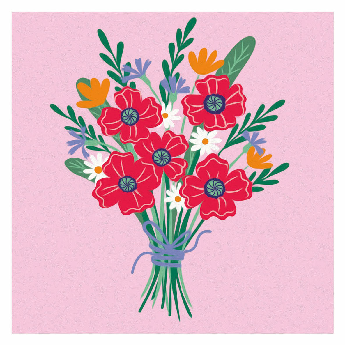 Ravvensburger Creart Painting by Number - Poppies Bouquet
