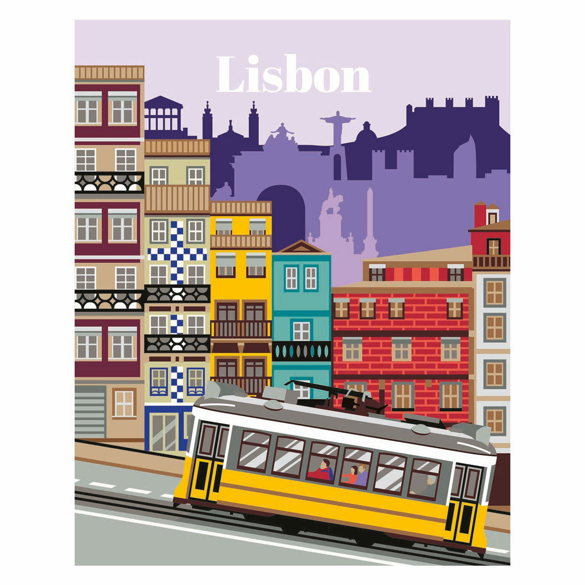 Ravensburger Creart Painting at Number - Lisbona