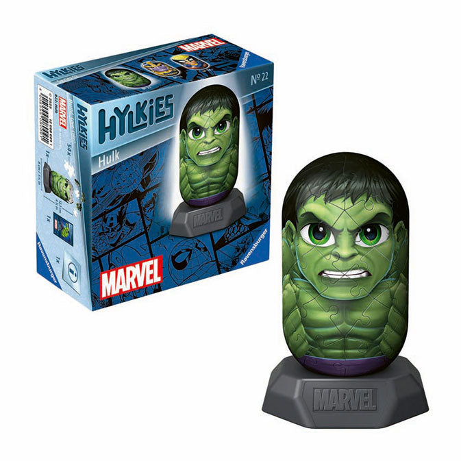 Ravensburger 3D Puzzle Hylkies Marvel Hulk, 54º.