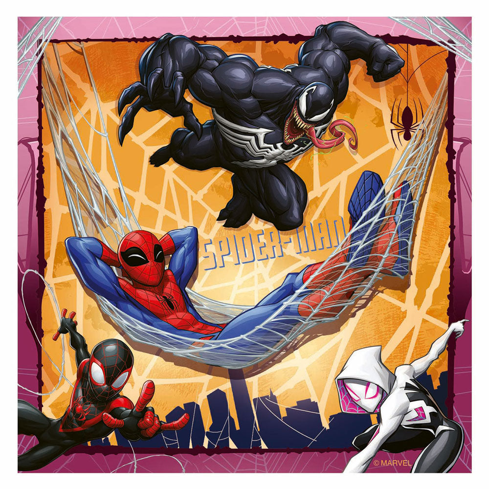 RAVENSBURGER JIGSAW Puzzle Spiderman, 3x49st.