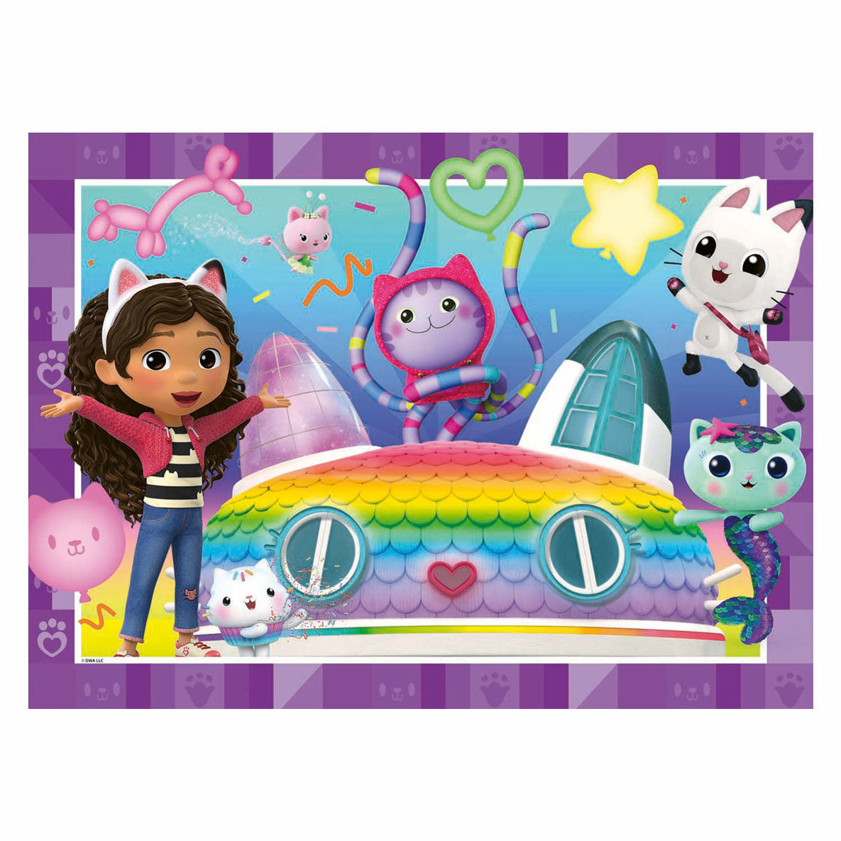 RAVENSBURGER JIGSAW Puzzle XXL Gabby's Doll House, 100 °.