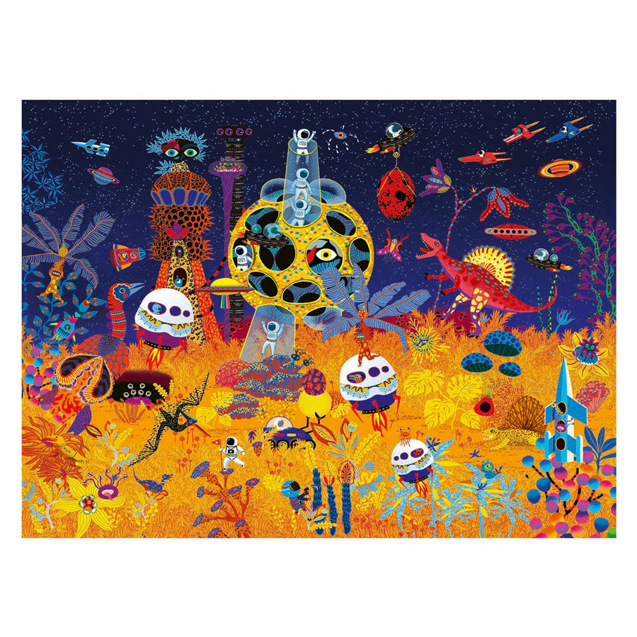 Ravensburger puzzel - fantastische planeet - 300 xxl stukjes