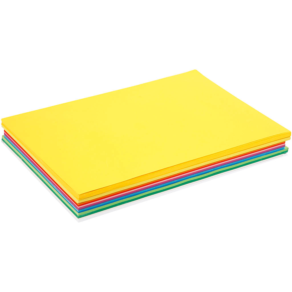 Cartoncino Colortime Spring, a3, foglio 297x420 mm, 180 gr, colori vari, 300 fogli vari 1 scatola