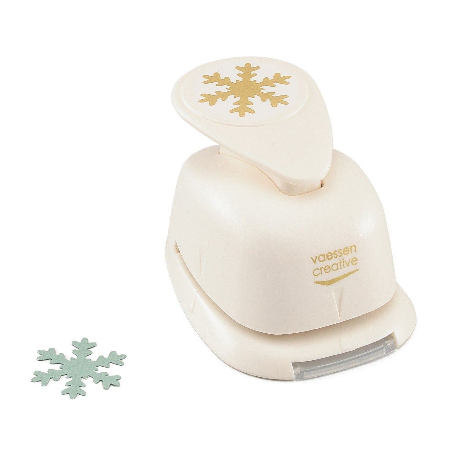Vaessen creative • figura perforadora copo de nieve maravilla helada mediana