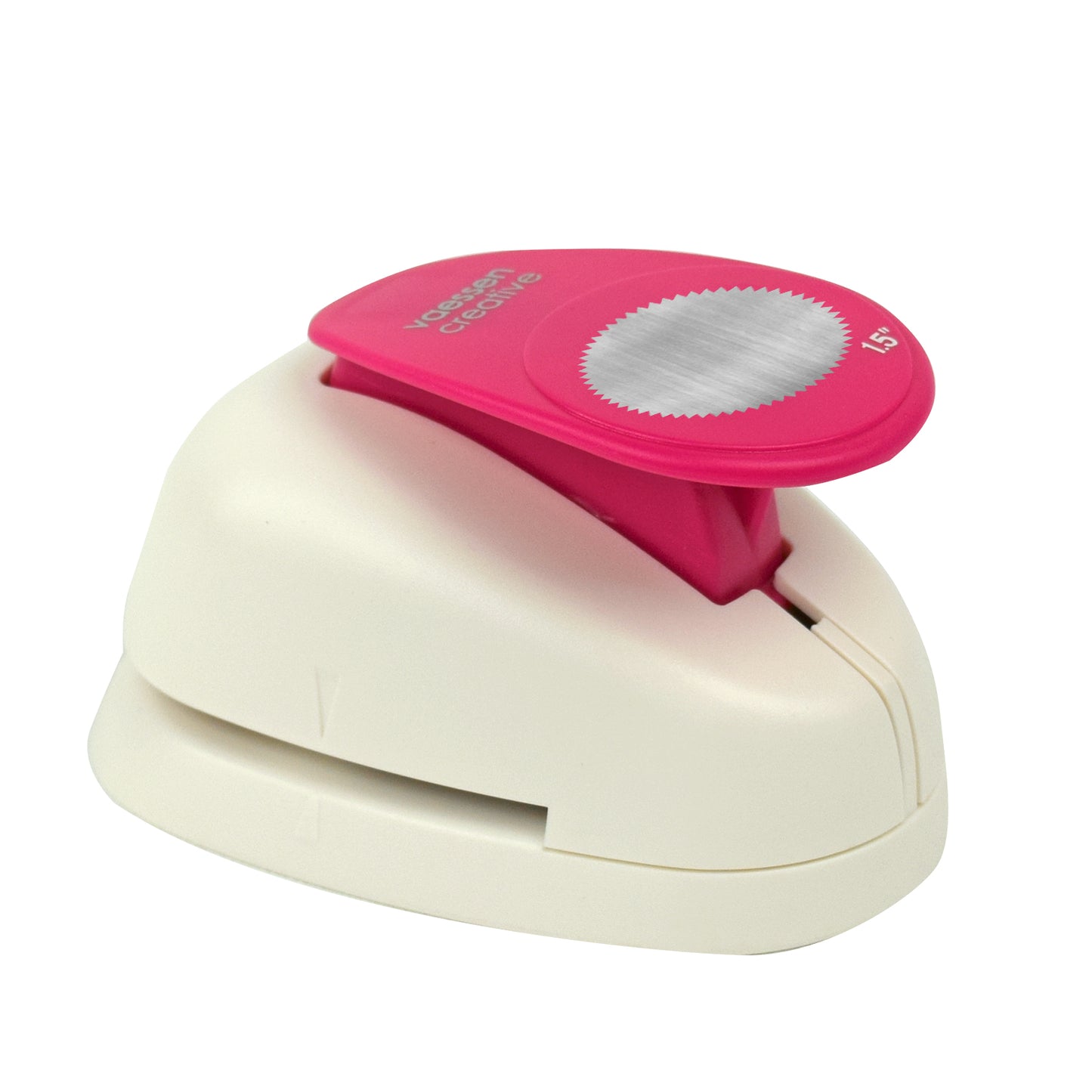 Vaessen creative • figura perforadora circular dentada maxi