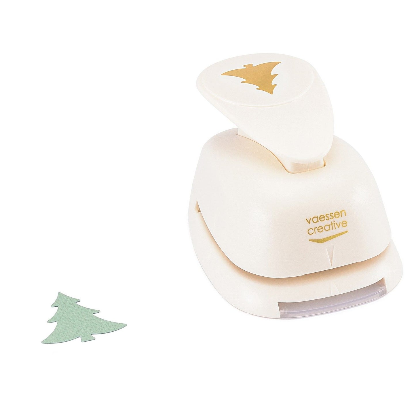 Vaessen creative • punzone per figurine pino agrifoglio maxi