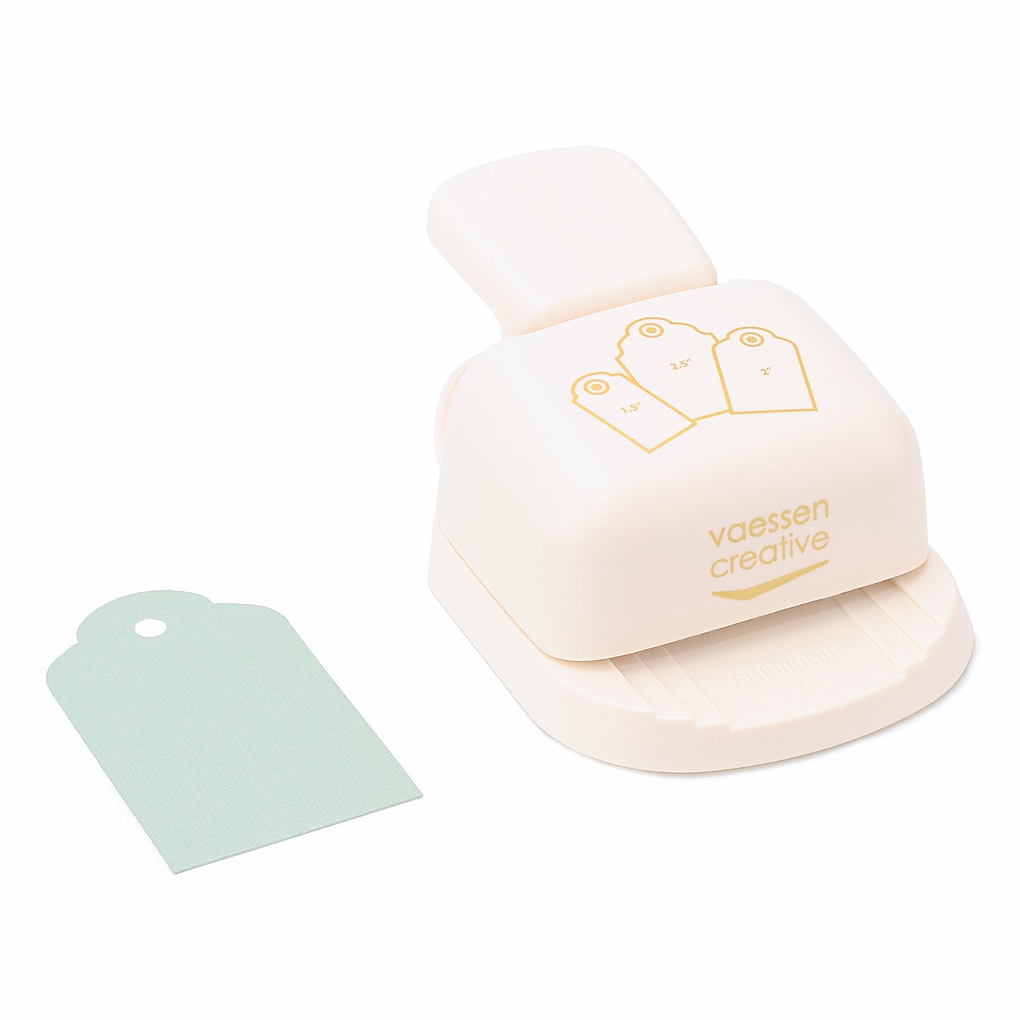 Vaessen creative • Perforatrice per etichette 3 in 1 smerlata