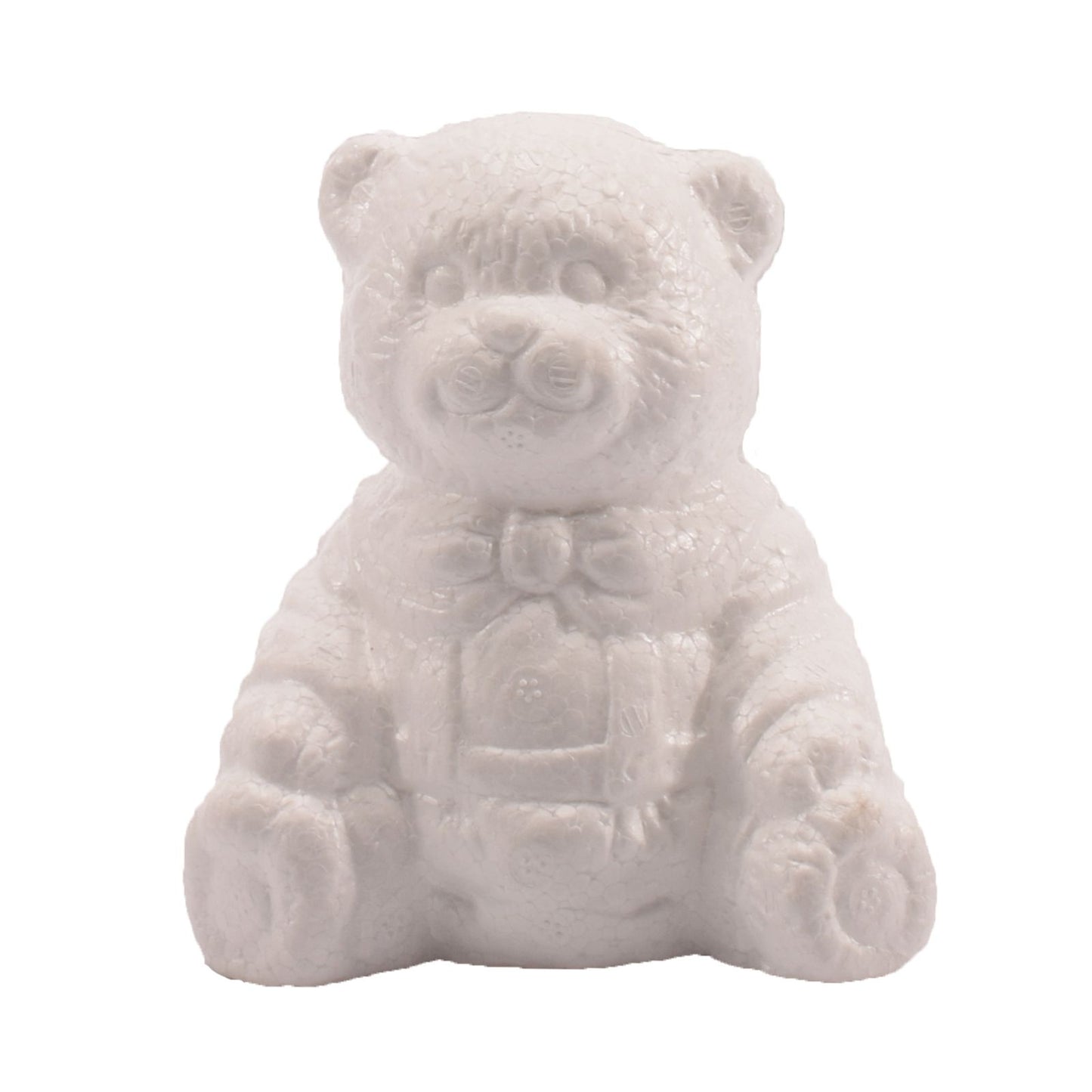 Vaessen creative • oso de poliestireno sentado 8 cm
