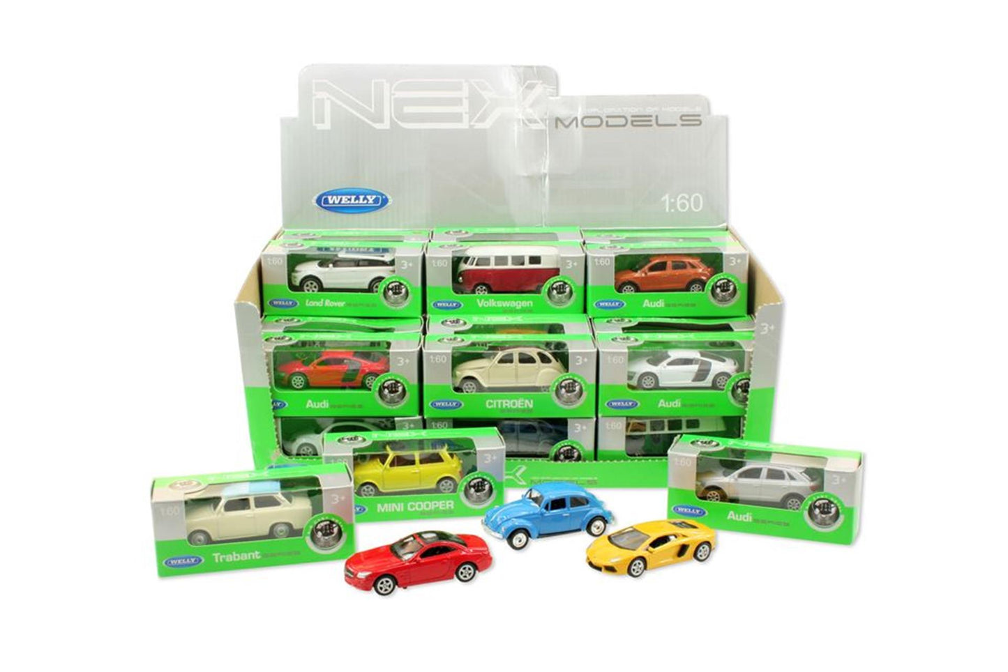 Toi-toys coches Welly 1:60-1:64