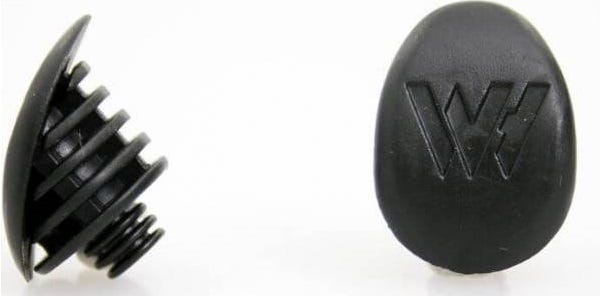 Tapones de barra Ergotec cambio ajedrez negro