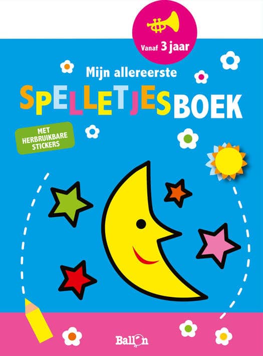 Editor estándar, mi primer libro de juegos con pegatinas reutilizables.