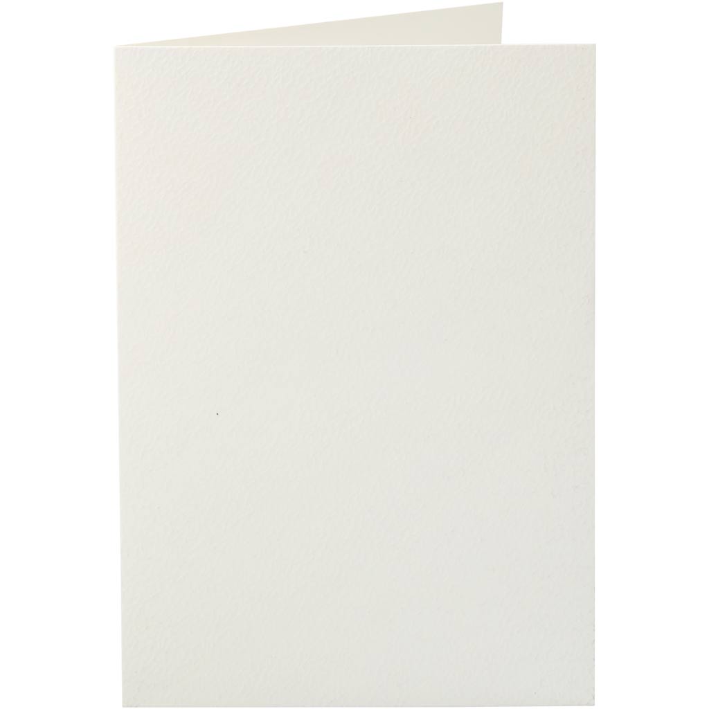 Tarjetas de compañía Creativ Off-White 10.5x15cm, 10st.