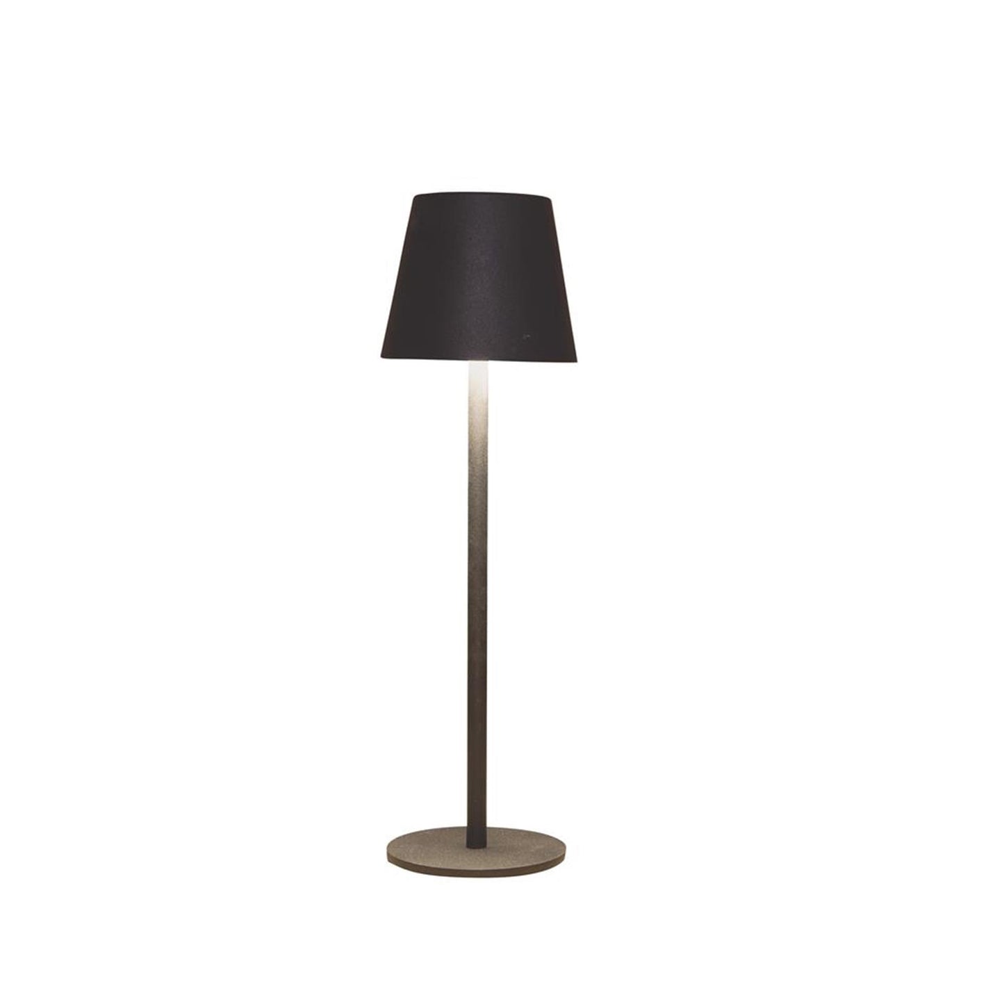 Lampada da tavolo LED collezione Anna in metallo nero opaco 9x27,5 cm