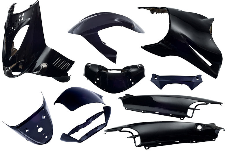 Edge Placeet 11 pezzi per SR dall'anno 1997 al 2004 Black Metallic