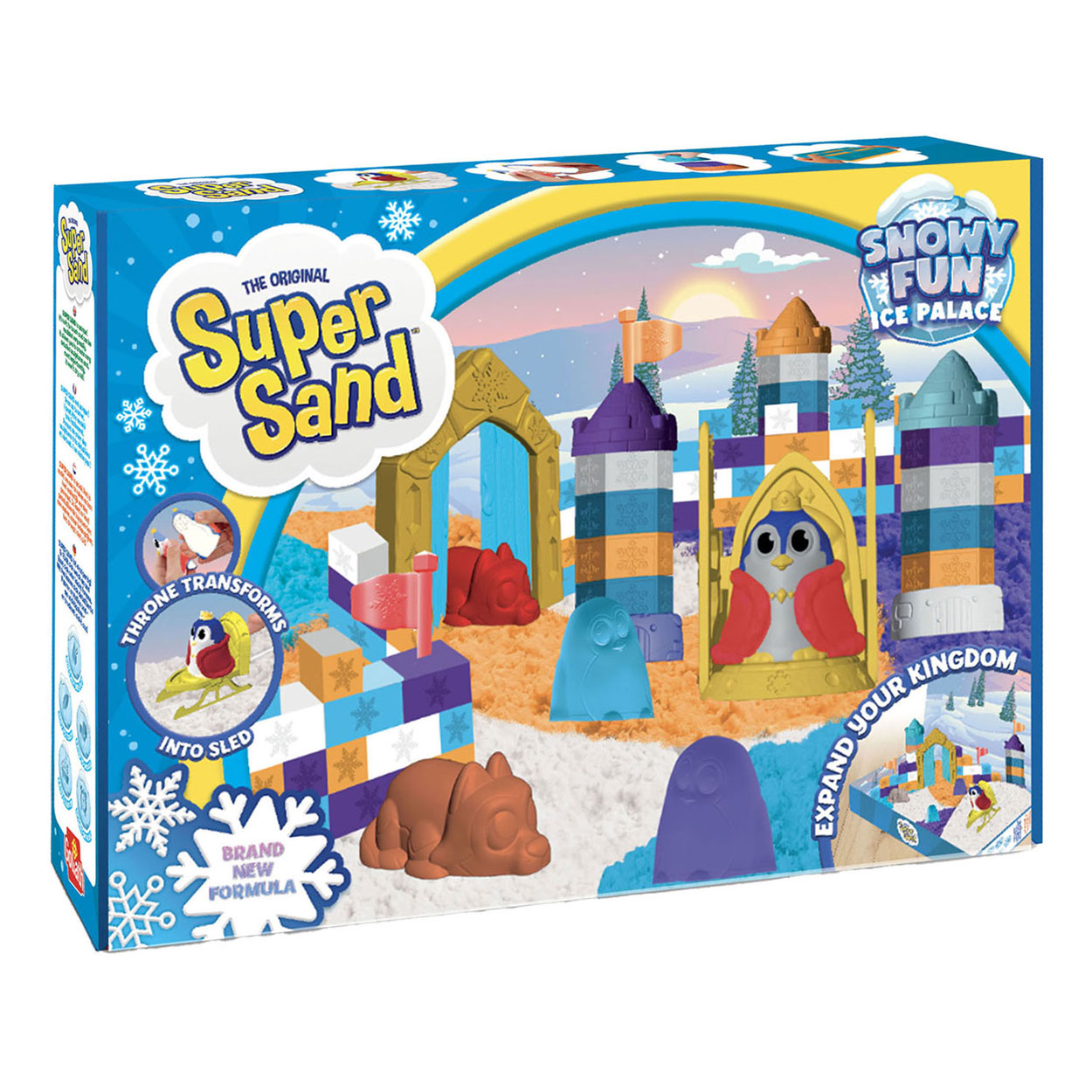 Super Sand -Snowy Fun - Set de juego de Ice Palace