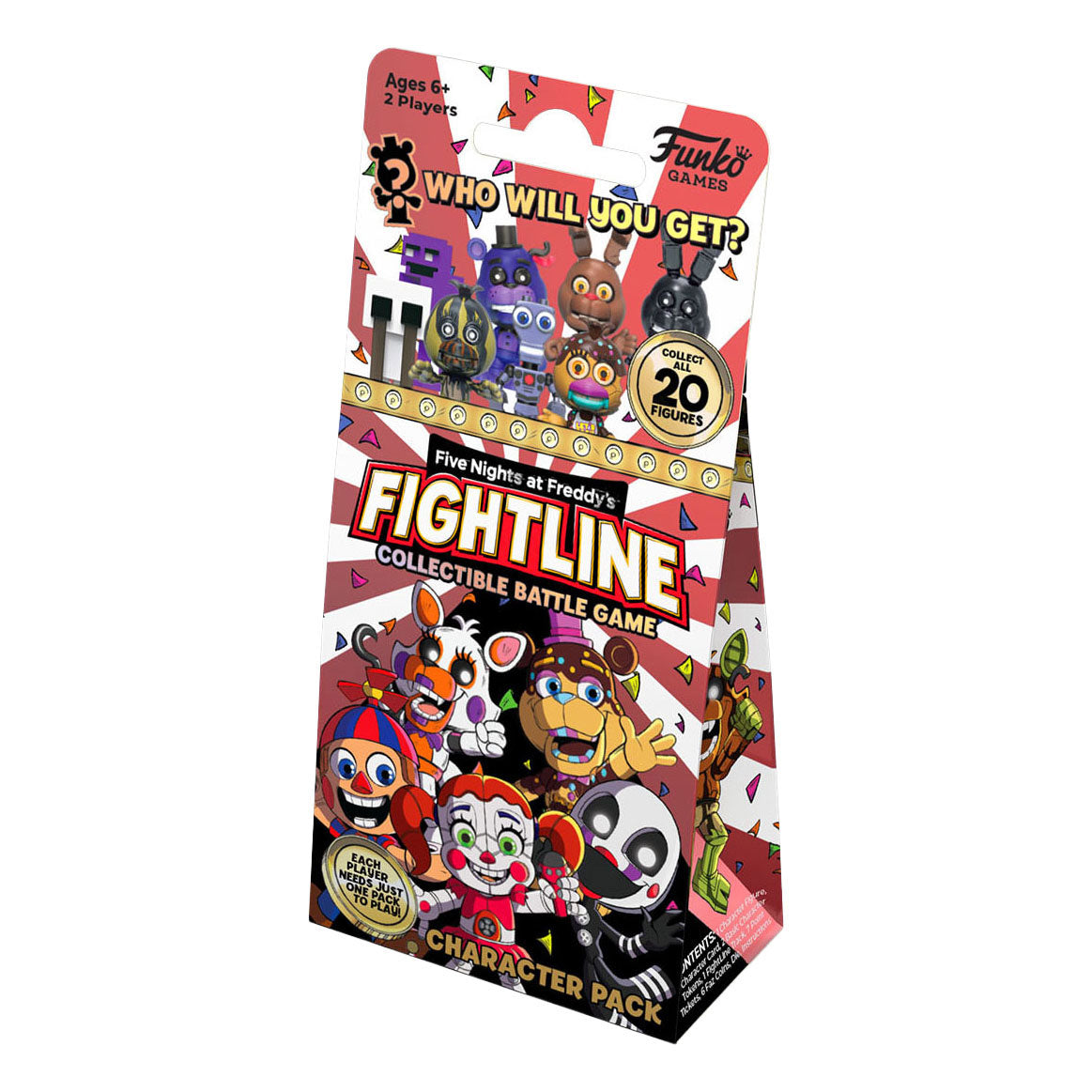 Gioco di carte Goliath Funko Five Nights at Freddy's Fightline S1