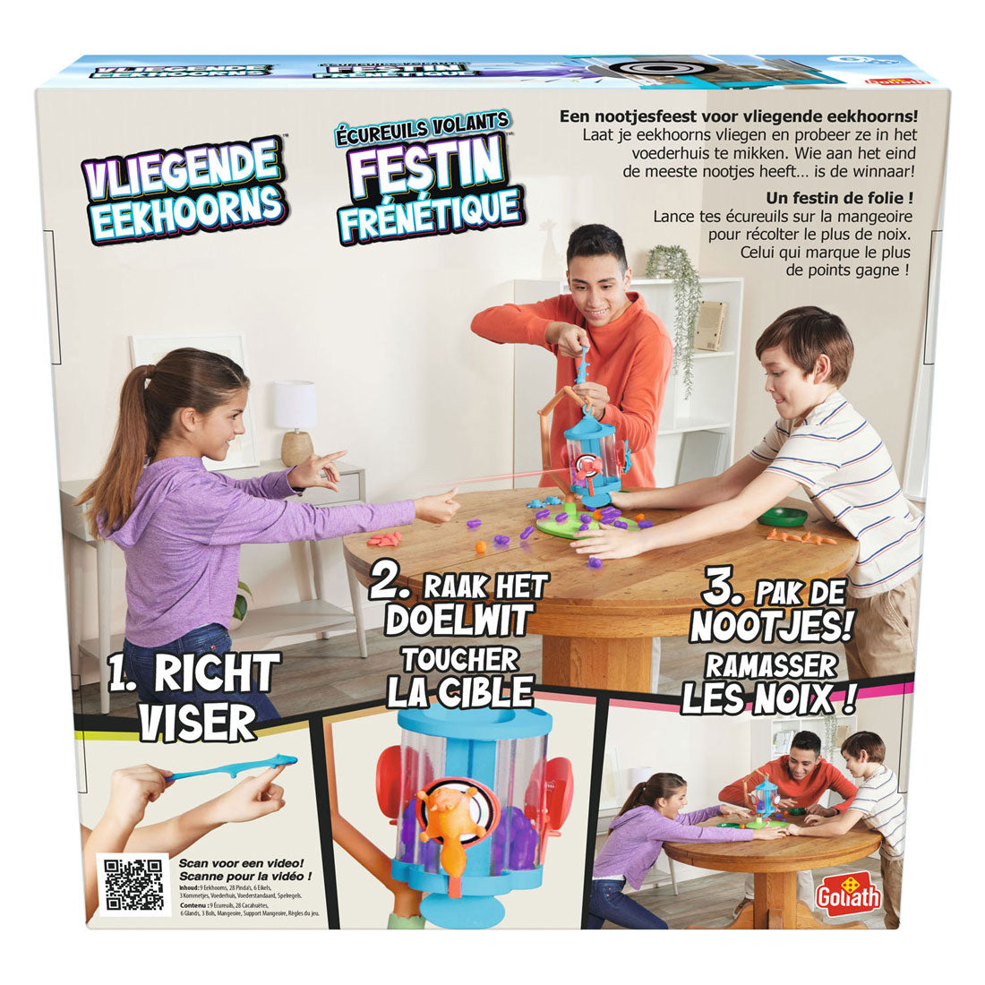 Gioco scoiattoli volanti