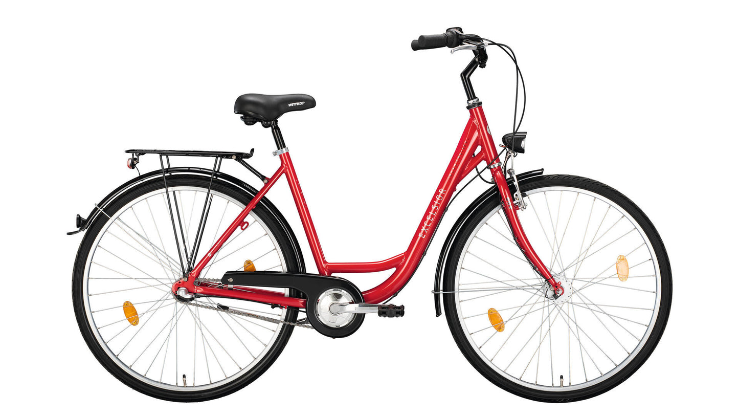 Excelsior city bike road cruiser alu nd (#1) bici excels.road cruiser alu nd 28 46 7sp cb rossa