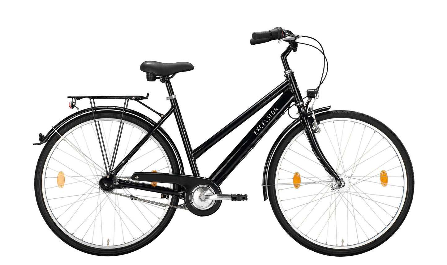Excelsior Stadsfiets Road Cruiser Alu Nd (#1) Bike Excels.Road Cruiser Alu nd 28 51 3SP CB Black