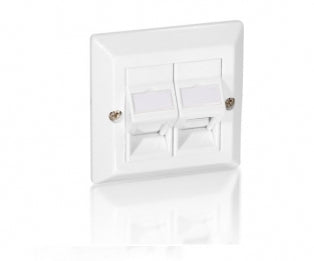 Equipaggiamento equipaggiamento 760301 Faceplate universale (5 pezzi), bianco, sintetico, policarbonato, convenzionale