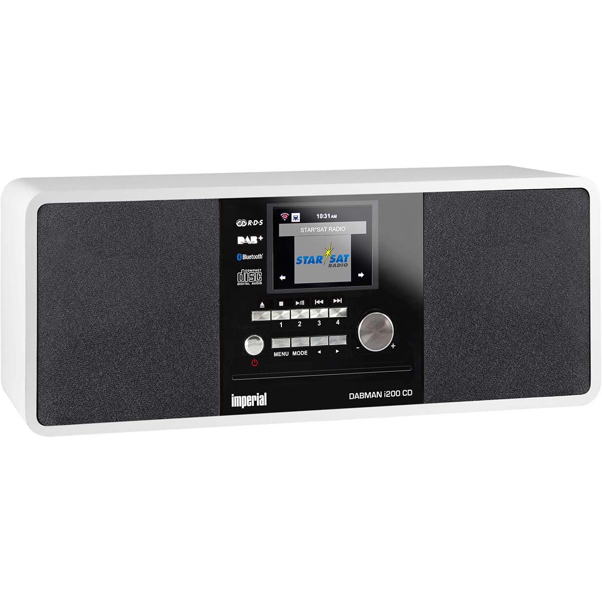 Imp erial Dabman i200 CD radio multifuncional DAB+ FM Internet Bluetooth blanco - 22-237-00