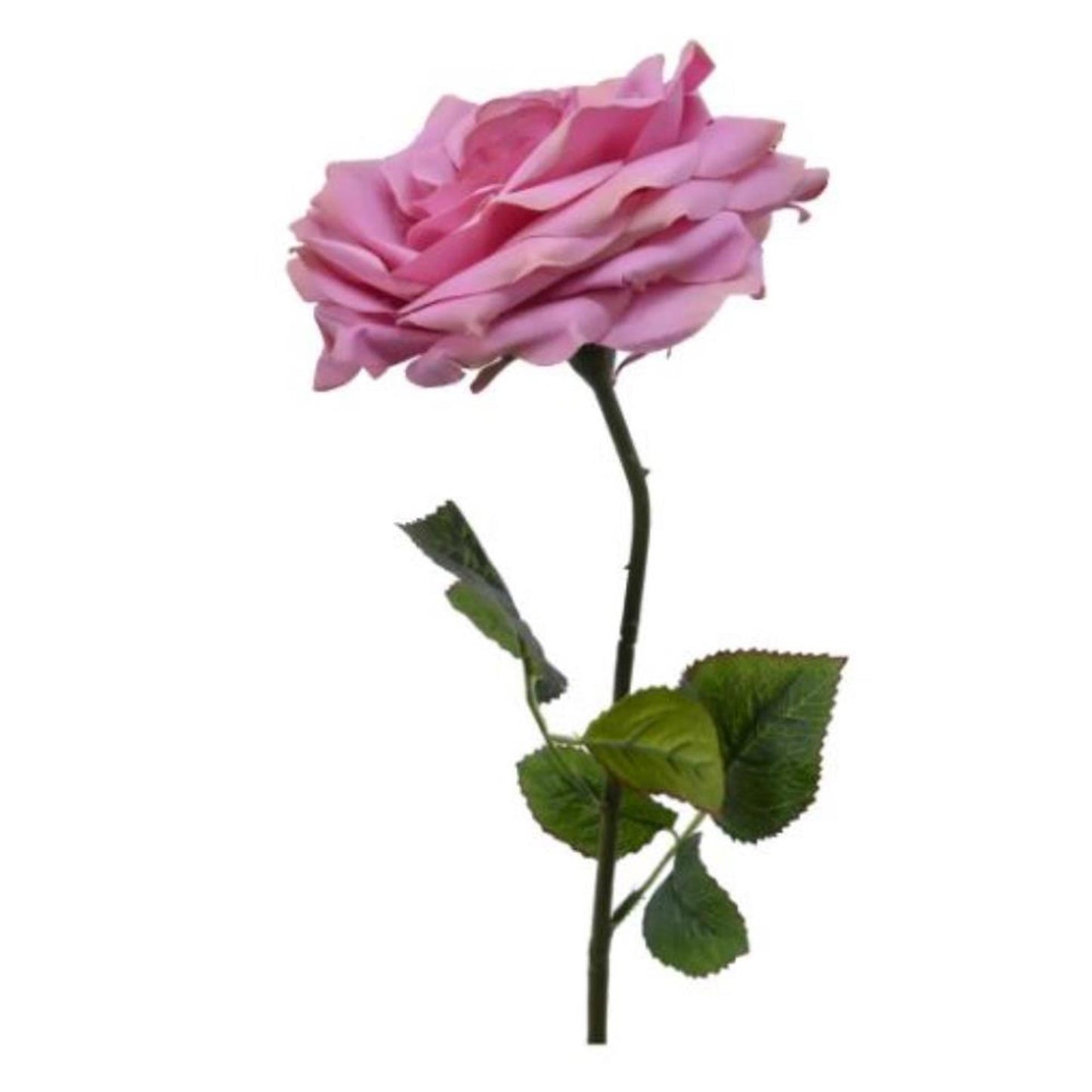 Decoris flor artificial rosa poliéster 53cm
