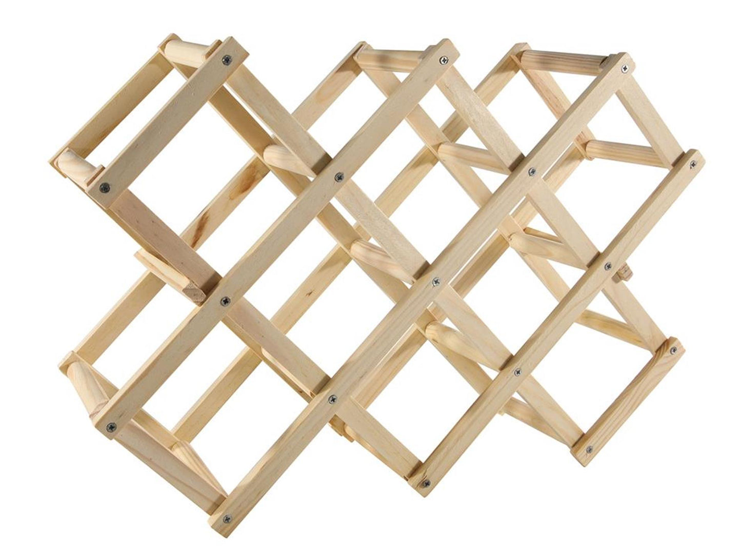 Svenska living botellero de madera para 10 botellas